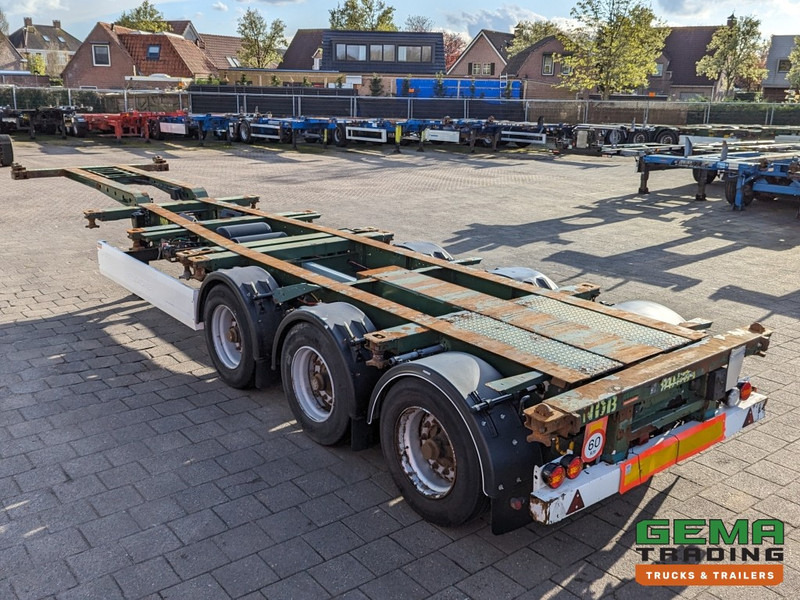 Krone SD 27 3-Assen BPW Kont Schuiver - DrumBrakes - 5280kg (O1776) - Полуприцеп-контейнеровоз/ Сменный кузов: фото 4 Krone SD 27 3-Assen BPW Kont Schuiver - DrumBrakes - 5280kg (O1776) - Полуприцеп-контейнеровоз/ Сменный кузов: фото 4