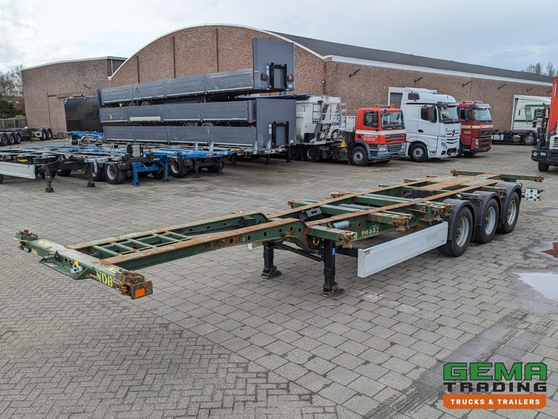 Krone SD 27 3-Assen BPW RearSlider - DrumBrakes - 5280kg - 07/2024APK (O1779) - Полуприцеп-контейнеровоз/ Сменный кузов: фото 1 Krone SD 27 3-Assen BPW RearSlider - DrumBrakes - 5280kg - 07/2024APK (O1779) - Полуприцеп-контейнеровоз/ Сменный кузов: фото 1