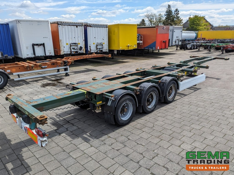 Krone SD 27 3-Assen BPW RearSlider - DrumBrakes - 5280kg (O1852) - Полуприцеп-контейнеровоз/ Сменный кузов: фото 2 Krone SD 27 3-Assen BPW RearSlider - DrumBrakes - 5280kg (O1852) - Полуприцеп-контейнеровоз/ Сменный кузов: фото 2