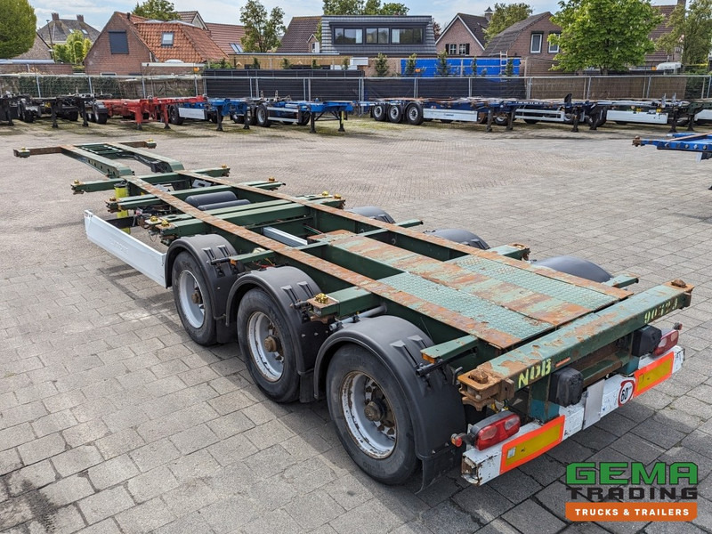 Krone SD 27 3-Assen BPW RearSlider - DrumBrakes - 5280kg (O1852) - Полуприцеп-контейнеровоз/ Сменный кузов: фото 3 Krone SD 27 3-Assen BPW RearSlider - DrumBrakes - 5280kg (O1852) - Полуприцеп-контейнеровоз/ Сменный кузов: фото 3