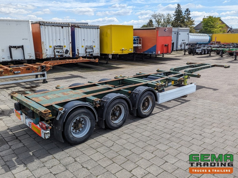 Krone SD 27 3-Assen BPW RearSlider - DrumBrakes - 5280kg (O1852) - Полуприцеп-контейнеровоз/ Сменный кузов: фото 4 Krone SD 27 3-Assen BPW RearSlider - DrumBrakes - 5280kg (O1852) - Полуприцеп-контейнеровоз/ Сменный кузов: фото 4
