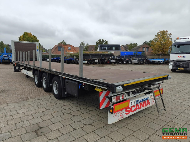 Krone SD 3-Assen Krone - MEGA - LiftAs - Schijfremmen - Open laadbak - Rongpotten/Rongen - Twistlocks - Полуприцеп бортовой/ Платформа: фото 4 Krone SD 3-Assen Krone - MEGA - LiftAs - Schijfremmen - Open laadbak - Rongpotten/Rongen - Twistlocks - Полуприцеп бортовой/ Платформа: фото 4