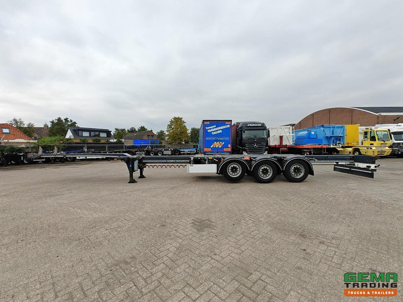 Полуприцеп-контейнеровоз/ Сменный кузов Pacton ET3 3-Assen SAF - MULTI - Schijfremmen - LiftAs - 3x Uitschuifbaar - 03/2026 APK: фото 17