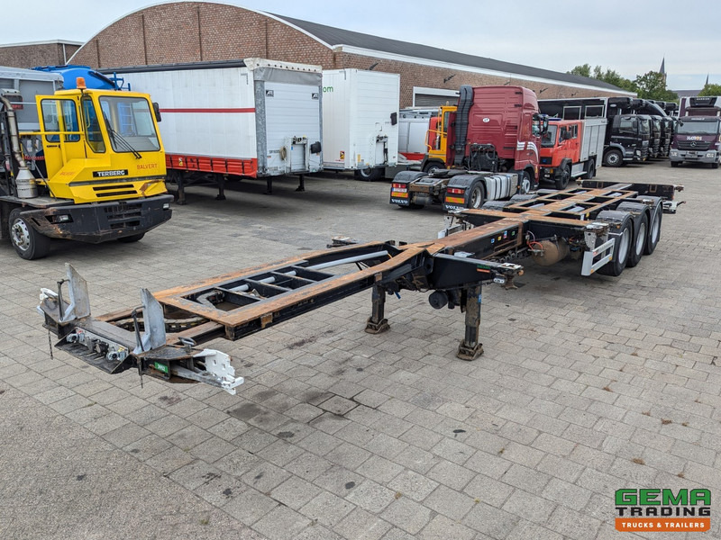 Pacton T3-010 3-Assen SAF - MULTI - Trommelremmen - LiftAs - 3x Uitschuifbaar - 07/2025APK - Полуприцеп-контейнеровоз/ Сменный кузов: фото 2 Pacton T3-010 3-Assen SAF - MULTI - Trommelremmen - LiftAs - 3x Uitschuifbaar - 07/2025APK - Полуприцеп-контейнеровоз/ Сменный кузов: фото 2