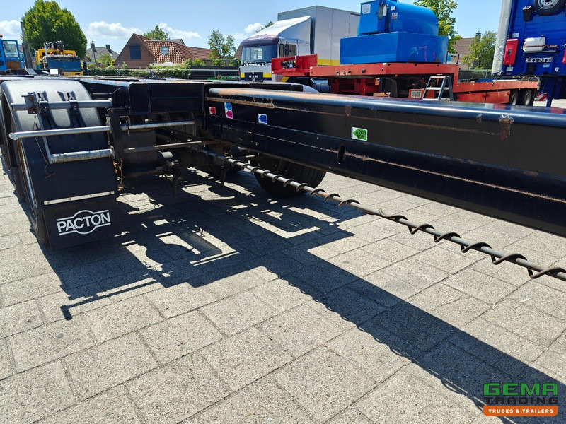 Полуприцеп-контейнеровоз/ Сменный кузов Pacton T3-010 3-Assen SAF - MULTI - Trommelremmen - LiftAs - 3x Uitschuifbaar: фото 14