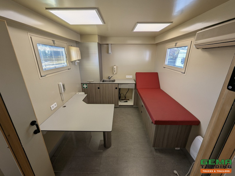 Latre OPF/1SA/19/00 1-Assige KantoorTrailer / MobileHome - Airco's - Toilet - Generator - Standkachel - 11/2025APK - Полуприцеп: фото 3 Latre OPF/1SA/19/00 1-Assige KantoorTrailer / MobileHome - Airco's - Toilet - Generator - Standkachel - 11/2025APK - Полуприцеп: фото 3