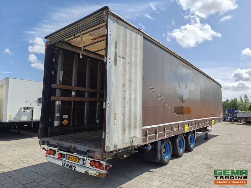 Schmitz Cargobull SCS 24/L - 13.62 E B (S01) 3-Assen SAF - MEGA - Schuifzeilen/Hef/SchuifDak - Gegalvaniseerd - Schijfremmen - Тентованный полуприцеп: фото 1 Schmitz Cargobull SCS 24/L - 13.62 E B (S01) 3-Assen SAF - MEGA - Schuifzeilen/Hef/SchuifDak - Gegalvaniseerd - Schijfremmen - Тентованный полуприцеп: фото 1