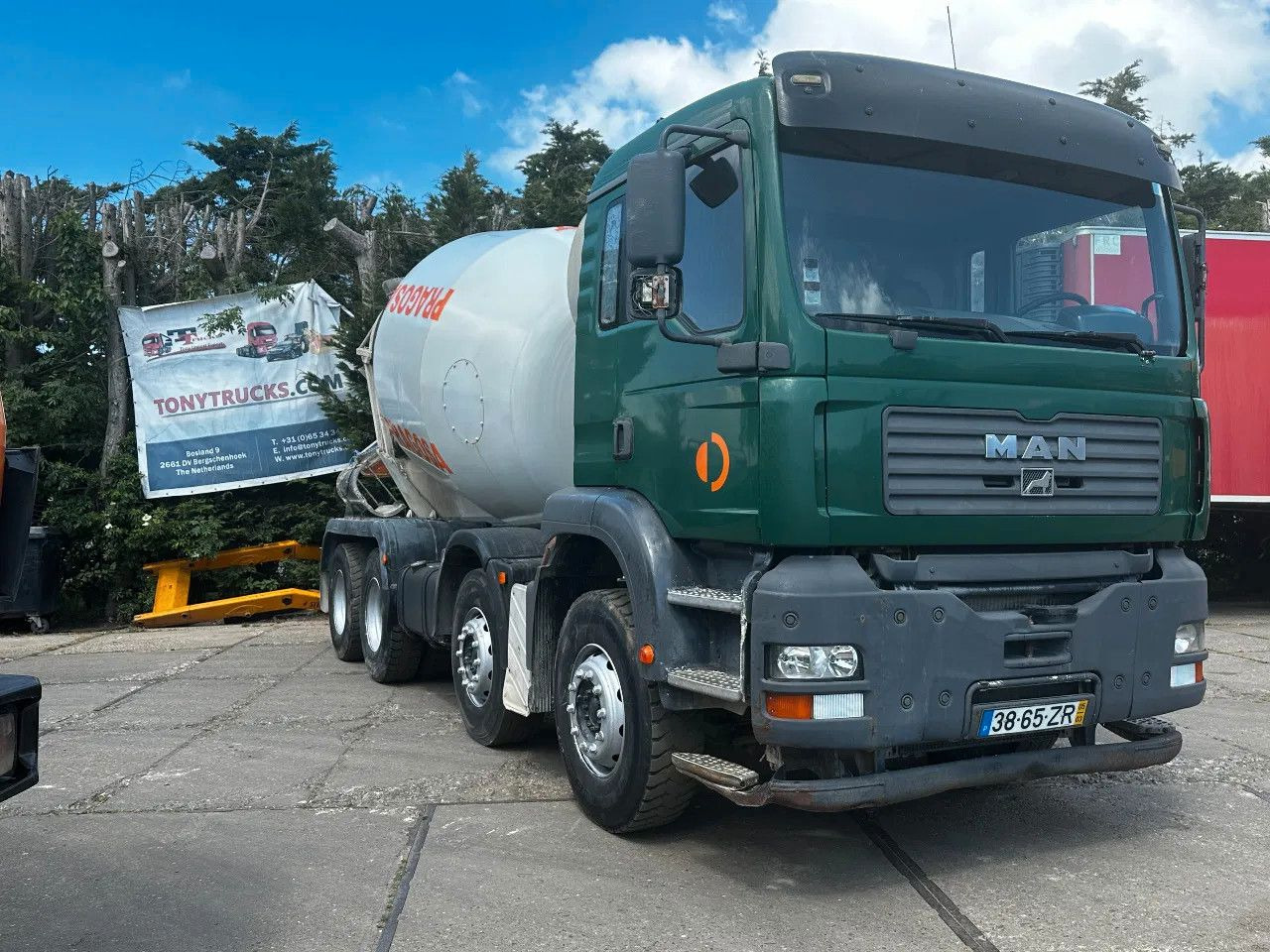 MAN TGA 35.360 8X4 CIFA Beton Mixer Spring/Spring ZF - Автобетоносмеситель: фото 1 MAN TGA 35.360 8X4 CIFA Beton Mixer Spring/Spring ZF - Автобетоносмеситель: фото 1
