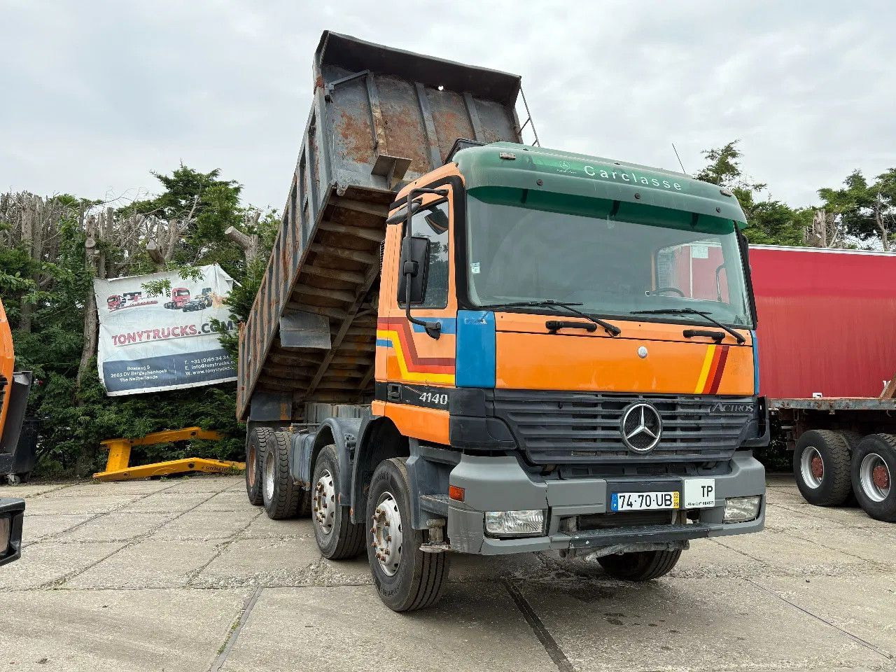 Mercedes-Benz Actros 4140 V6 8X4 Tipper Spring/Spring Manual G - Самосвал: фото 1 Mercedes-Benz Actros 4140 V6 8X4 Tipper Spring/Spring Manual G - Самосвал: фото 1