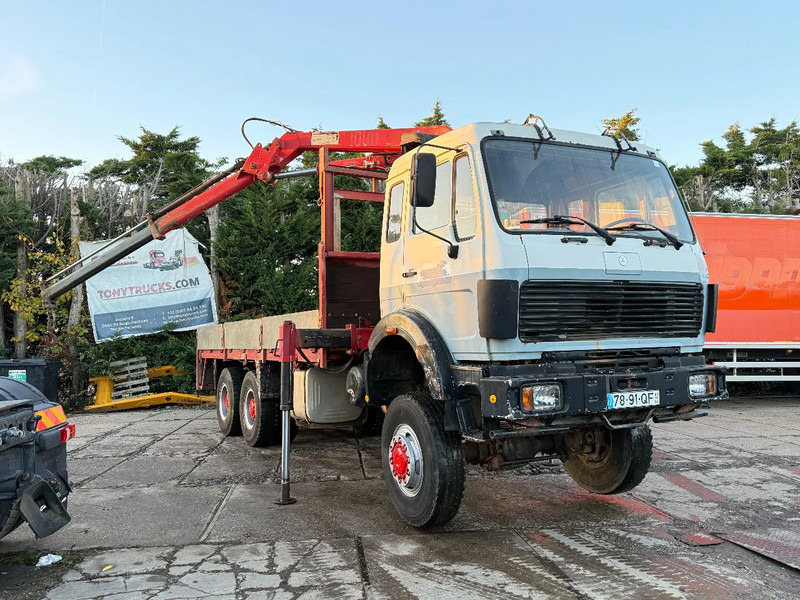 Mercedes-Benz SK 2635 V8 6X6 Chassis Spring/spring ZF Man Gear OM442 - Грузовик бортовой/ Платформа, Автоманипулятор: фото 1 Mercedes-Benz SK 2635 V8 6X6 Chassis Spring/spring ZF Man Gear OM442 - Грузовик бортовой/ Платформа, Автоманипулятор: фото 1