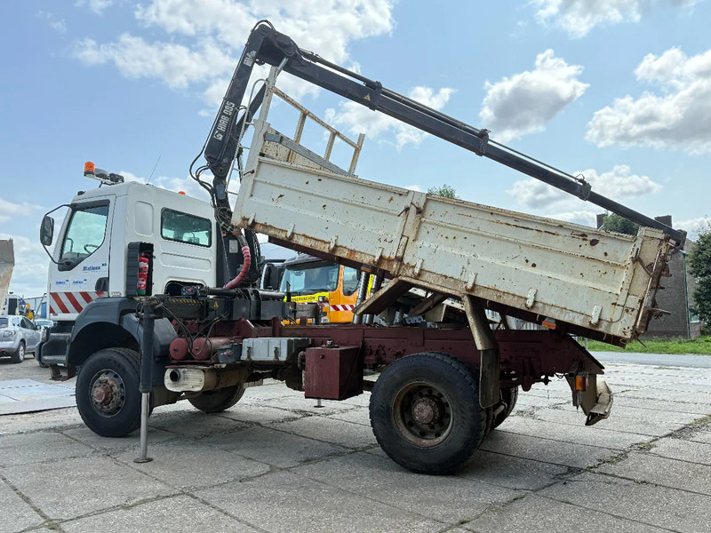 Renault Kerax 400 4X4 Tipper + Hiab 085 Spring/Spring EURO 2 ZF Manual Gearbox - Самосвал, Автоманипулятор: фото 3 Renault Kerax 400 4X4 Tipper + Hiab 085 Spring/Spring EURO 2 ZF Manual Gearbox - Самосвал, Автоманипулятор: фото 3