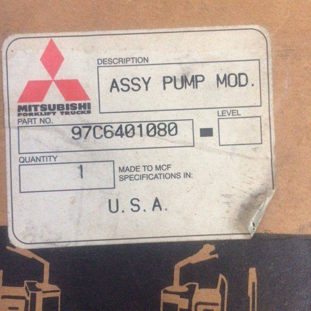 Assy. Pump, Module,72/80V for Mitsubishi - Электрическая система для Погрузочно-разгрузочной техники: фото 4 Assy. Pump, Module,72/80V for Mitsubishi - Электрическая система для Погрузочно-разгрузочной техники: фото 4