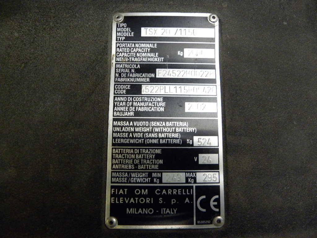 Cover for Om Pimespo ( Fiat )TSX20/1150 - Кузов и экстерьер для Погрузочно-разгрузочной техники: фото 3 Cover for Om Pimespo ( Fiat )TSX20/1150 - Кузов и экстерьер для Погрузочно-разгрузочной техники: фото 3