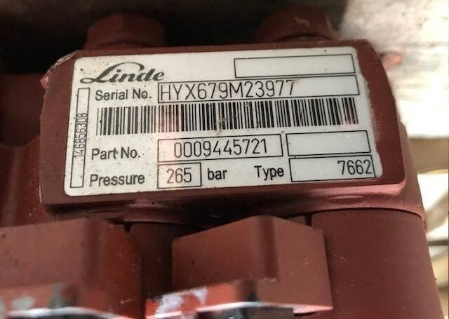 Hydraulic control valve for Linde - Гидравлический клапан для Погрузочно-разгрузочной техники: фото 5 Hydraulic control valve for Linde - Гидравлический клапан для Погрузочно-разгрузочной техники: фото 5