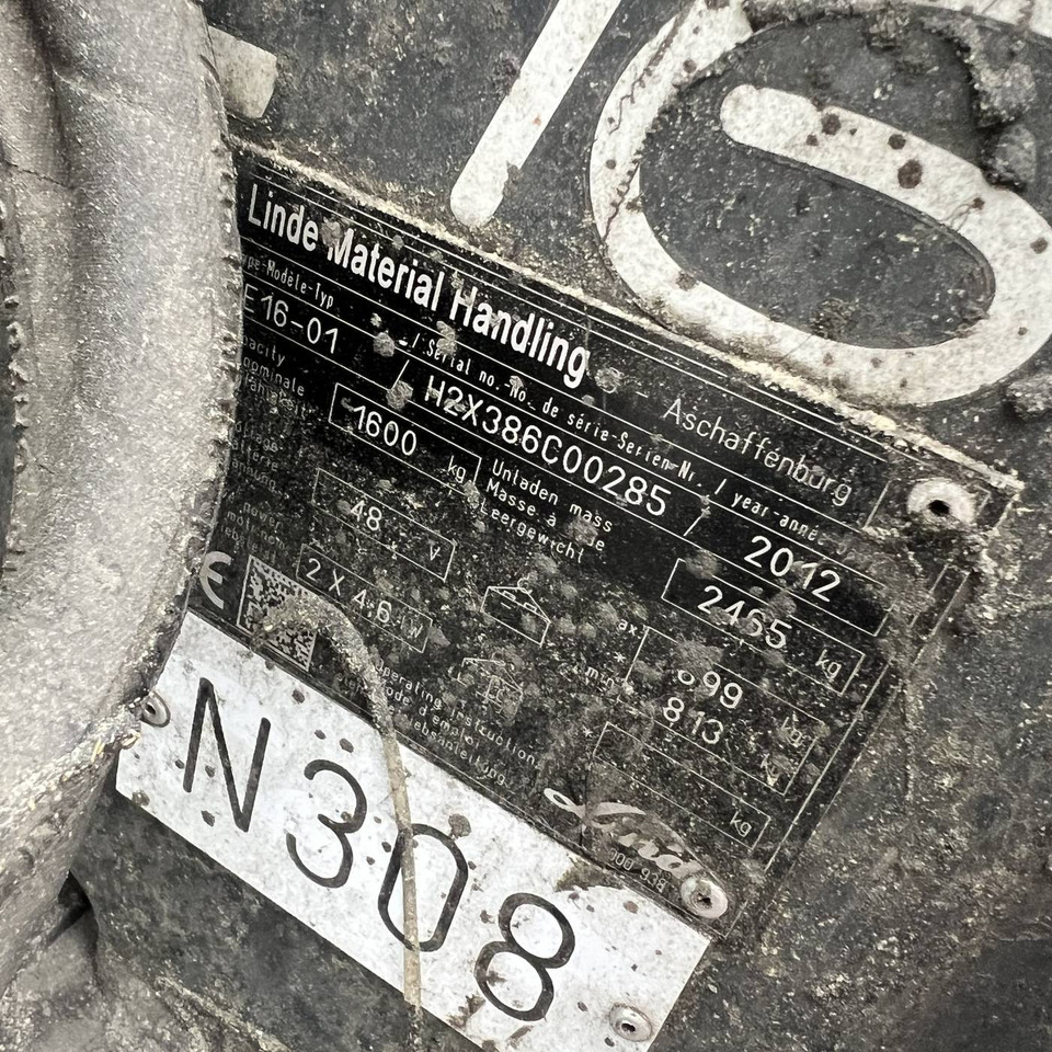 Linde E16 (386) - Электропогрузчик: фото 5 Linde E16 (386) - Электропогрузчик: фото 5