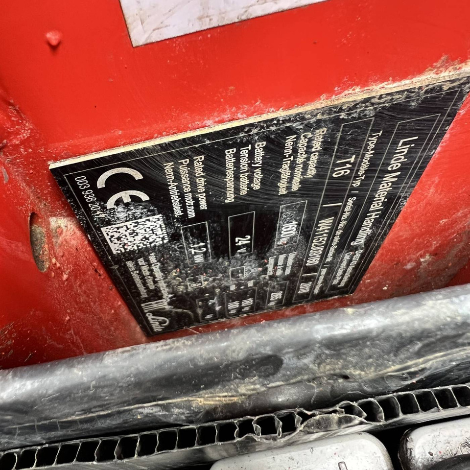 Тележка Linde T16 (1152): фото 8 Тележка Linde T16 (1152): фото 8