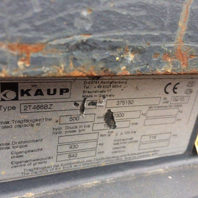 Kaup Fork positioner with separate Sideshift - Навесное оборудование: фото 1 Kaup Fork positioner with separate Sideshift - Навесное оборудование: фото 1