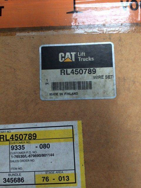 Wire Set for Caterpillar - Кабели/ Провода для Погрузочно-разгрузочной техники: фото 4 Wire Set for Caterpillar - Кабели/ Провода для Погрузочно-разгрузочной техники: фото 4