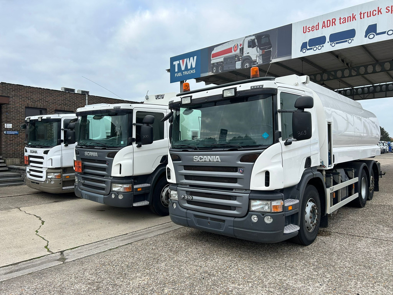 SCANIA PRT, P310, P380 (lot of 3) - Грузовик-цистерна: фото 1 SCANIA PRT, P310, P380 (lot of 3) - Грузовик-цистерна: фото 1