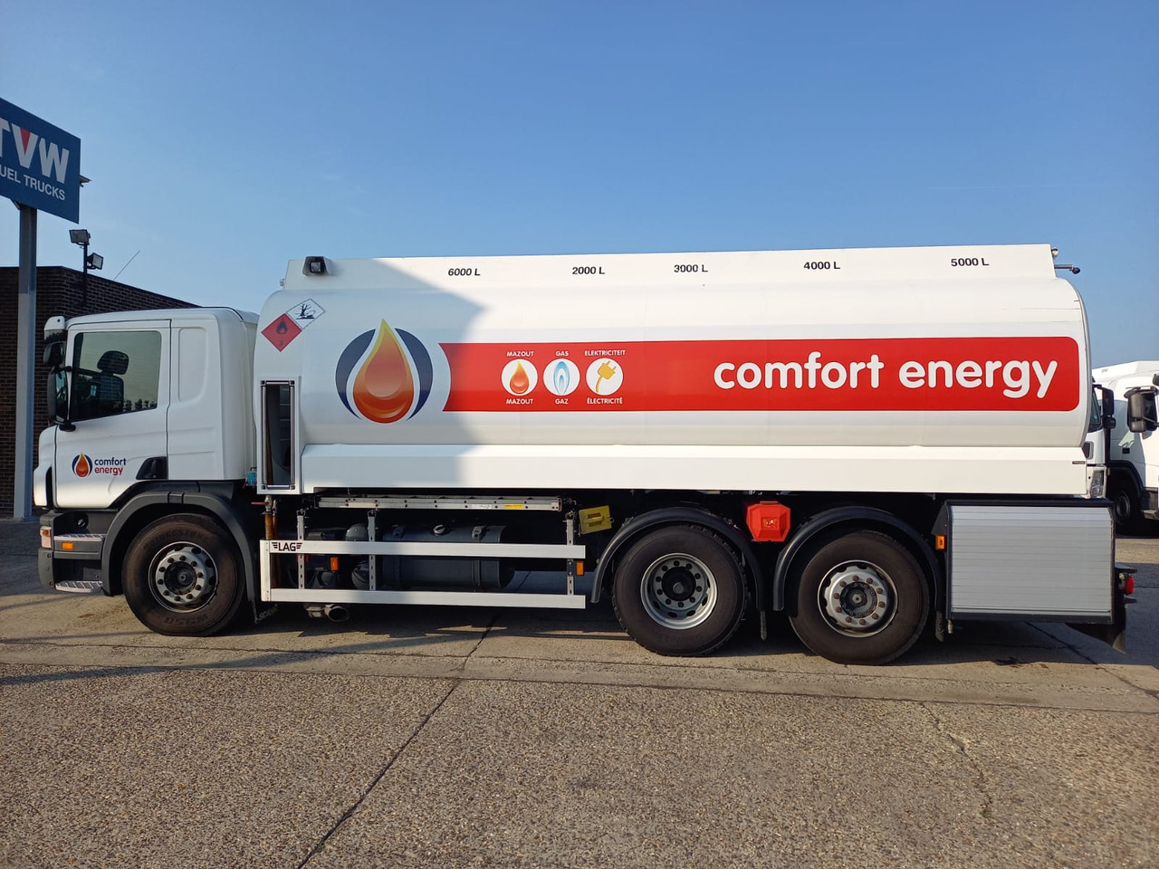 Грузовик-цистерна для транспортировки топлива SCANIA PRT, P310, P380 (lot of 3): фото 14