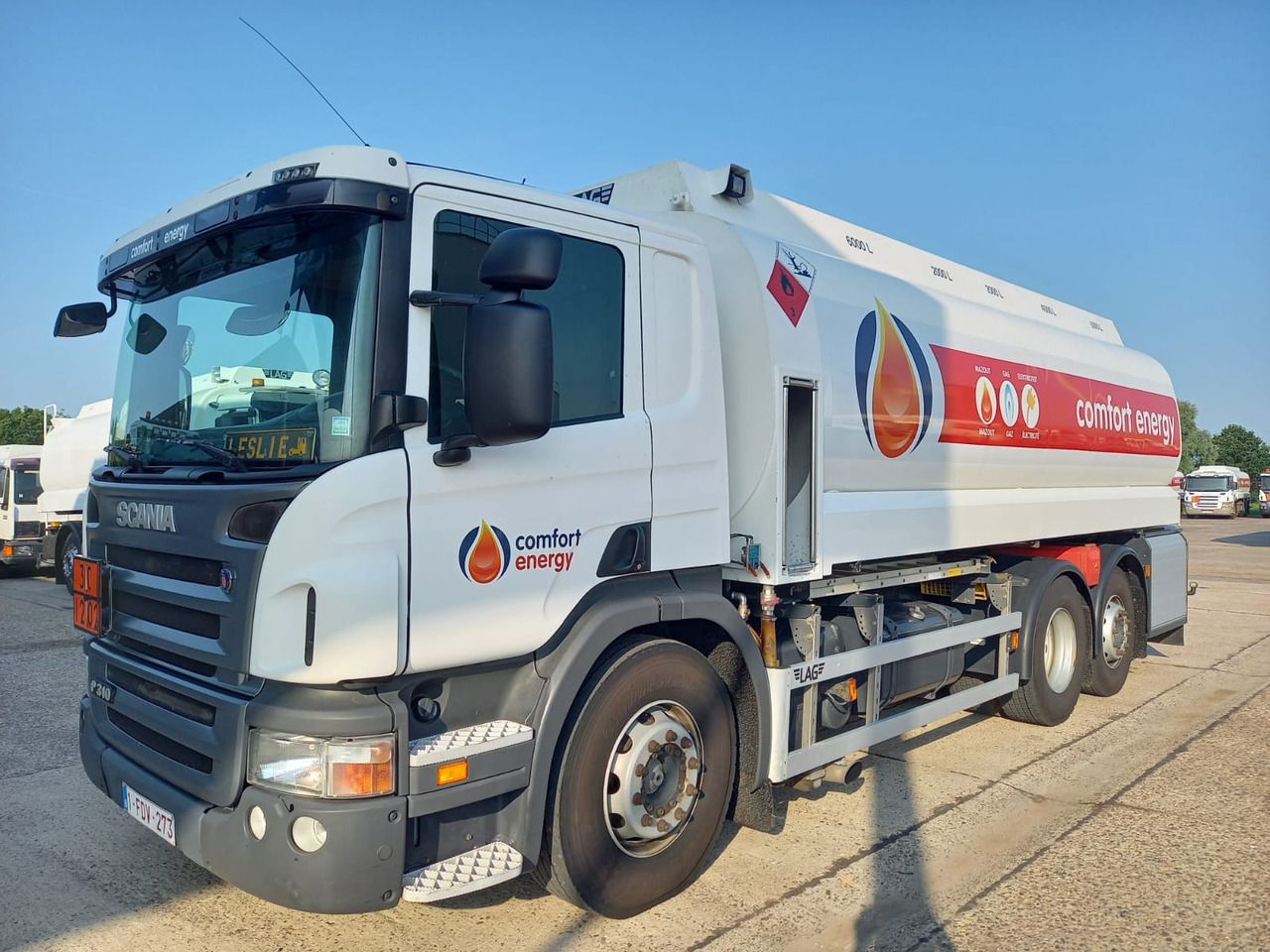 Грузовик-цистерна для транспортировки топлива SCANIA PRT, P310, P380 (lot of 3): фото 7