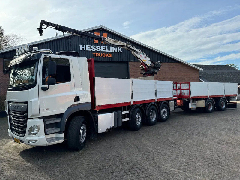 DAF CF 480 8X2 KENNIS K16R3 Kraan/Crane Combi 248.940KM Top condition!! - Грузовик бортовой/ Платформа, Автоманипулятор: фото 1 DAF CF 480 8X2 KENNIS K16R3 Kraan/Crane Combi 248.940KM Top condition!! - Грузовик бортовой/ Платформа, Автоманипулятор: фото 1