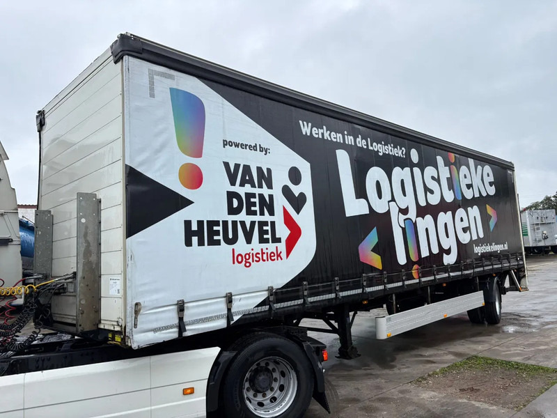 Groenewegen 11M City-trailer Stuuras Dhollandia Laadklep 2000KG APK/TUV 08-04-2026 - Тентованный полуприцеп: фото 1 Groenewegen 11M City-trailer Stuuras Dhollandia Laadklep 2000KG APK/TUV 08-04-2026 - Тентованный полуприцеп: фото 1