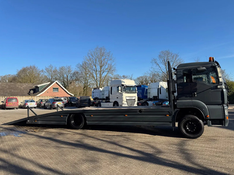 MAN TGA 18.350 830CM Oprijwagen Machinery transporter Hydraulische klep, nieuwe APK 3-6-2026 - Автовоз: фото 2 MAN TGA 18.350 830CM Oprijwagen Machinery transporter Hydraulische klep, nieuwe APK 3-6-2026 - Автовоз: фото 2