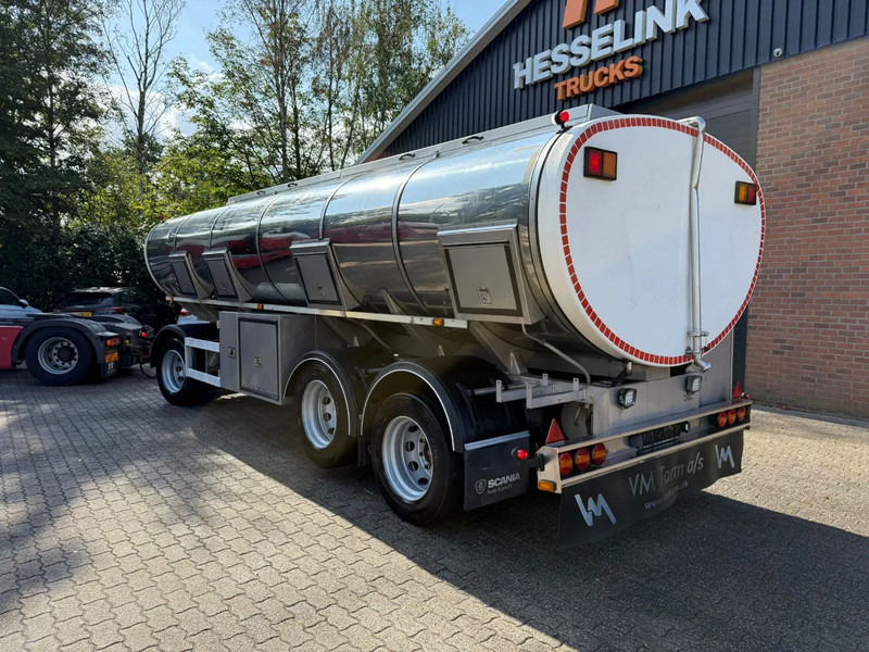 Magyar VM Tarm 19.000L RVS/INOX Melk/Milk/Milch Food 3 Rooms Liftas - Полуприцеп-цистерна: фото 2 Magyar VM Tarm 19.000L RVS/INOX Melk/Milk/Milch Food 3 Rooms Liftas - Полуприцеп-цистерна: фото 2