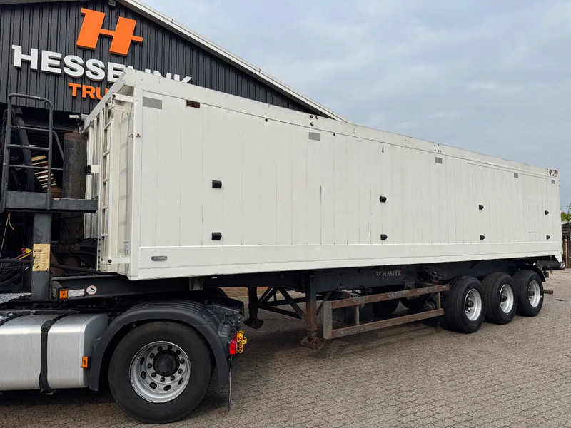 Schmitz Cargobull 55m3 alu kipper, klep/deuren, liftas, BPW, APK 04/2026! - Самосвальный полуприцеп: фото 1 Schmitz Cargobull 55m3 alu kipper, klep/deuren, liftas, BPW, APK 04/2026! - Самосвальный полуприцеп: фото 1