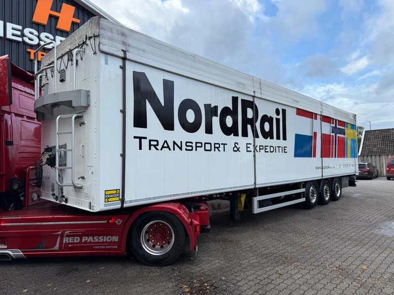 Kraker 2X K-Force 92m3 Alcoa SAF Tyrepilot Liftas 8MM Cargo Floor - Полуприцеп с подвижным полом: фото 1 Kraker 2X K-Force 92m3 Alcoa SAF Tyrepilot Liftas 8MM Cargo Floor - Полуприцеп с подвижным полом: фото 1