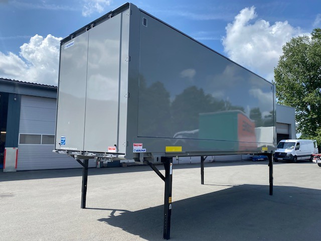 Krone BDF-System, 7.450 mm lang, Portaltüren, RAL 7037 Staubgrau - Сменный кузов - фургон: фото 1 Krone BDF-System, 7.450 mm lang, Portaltüren, RAL 7037 Staubgrau - Сменный кузов - фургон: фото 1