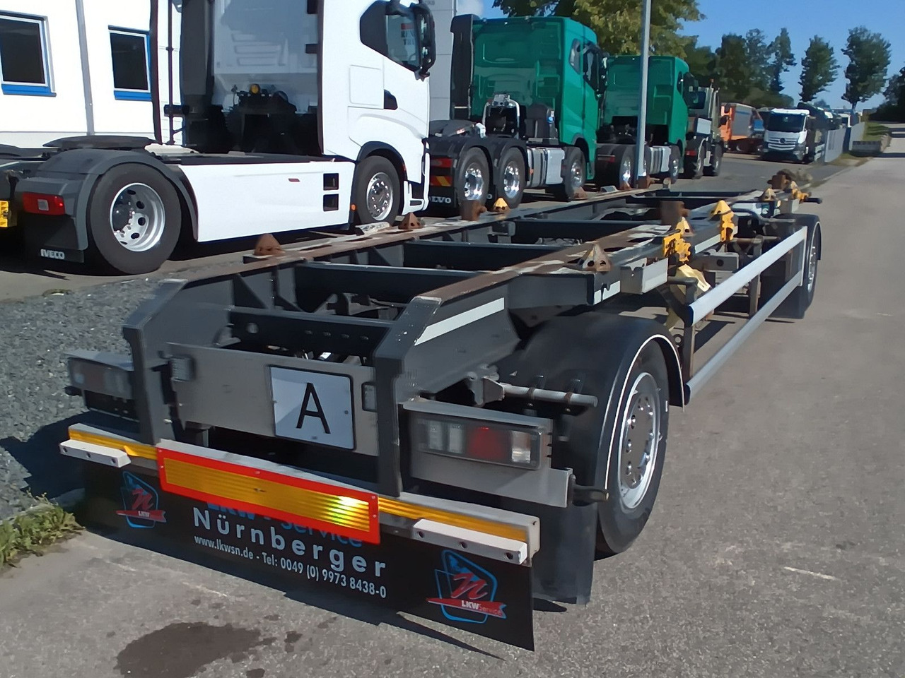 Hüffermann 2-A VARIO-CARRIER VERZINKT SAFETYFIX Reifen/TÜV - Прицеп мультилифт/ Бункеровоз: фото 4 Hüffermann 2-A VARIO-CARRIER VERZINKT SAFETYFIX Reifen/TÜV - Прицеп мультилифт/ Бункеровоз: фото 4