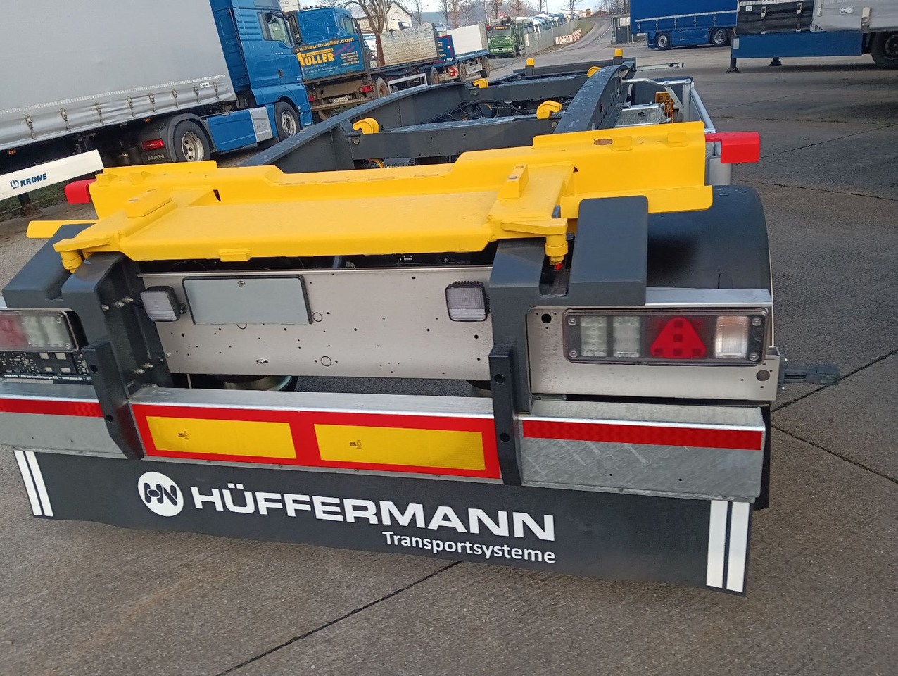 Hüffermann HSA1870 SAF VERZINKT Schlitten 5m-7m 3158kg NEU - Прицеп мультилифт/ Бункеровоз: фото 4 Hüffermann HSA1870 SAF VERZINKT Schlitten 5m-7m 3158kg NEU - Прицеп мультилифт/ Бункеровоз: фото 4