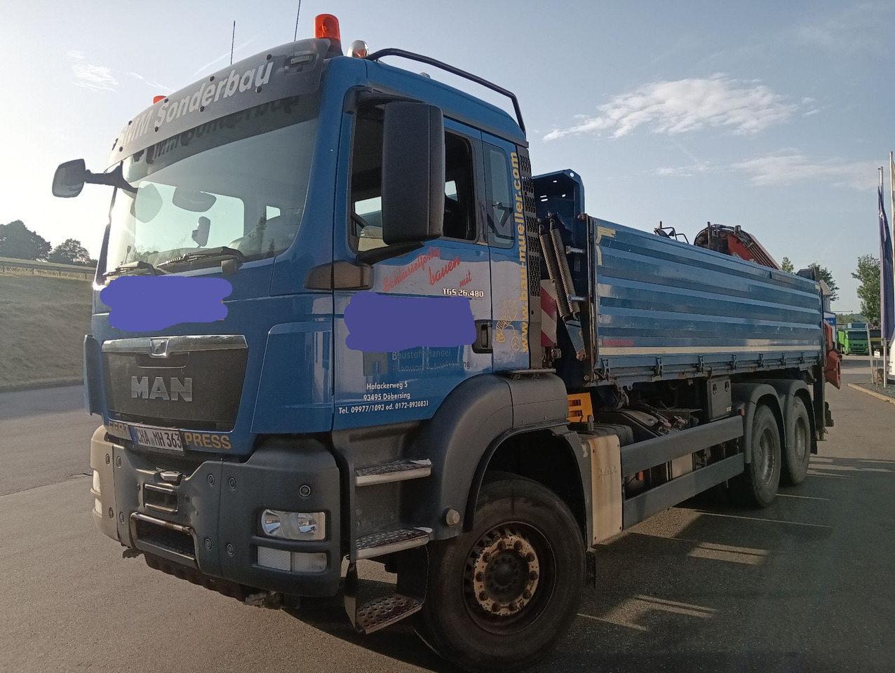 MAN TGS 26:480 6x4 EURO5 ATLAS 240.2E-A4 3-S-Kipper - Самосвал, Автоманипулятор: фото 2 MAN TGS 26:480 6x4 EURO5 ATLAS 240.2E-A4 3-S-Kipper - Самосвал, Автоманипулятор: фото 2