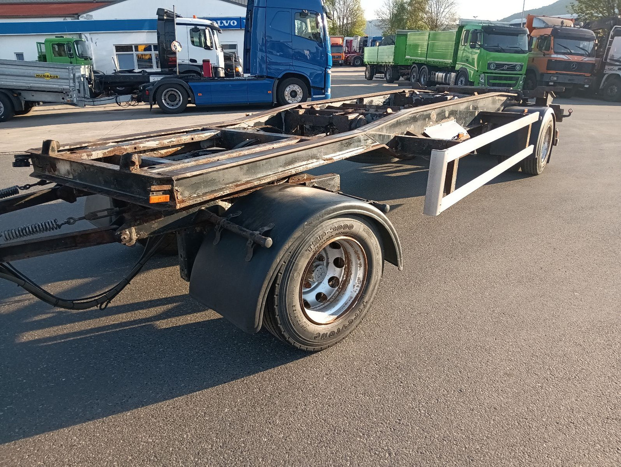 Meiller MEILLER HKM G18 SZL SCHLITTEN BPW Trommel 3,38t - Прицеп мультилифт/ Бункеровоз: фото 1 Meiller MEILLER HKM G18 SZL SCHLITTEN BPW Trommel 3,38t - Прицеп мультилифт/ Бункеровоз: фото 1