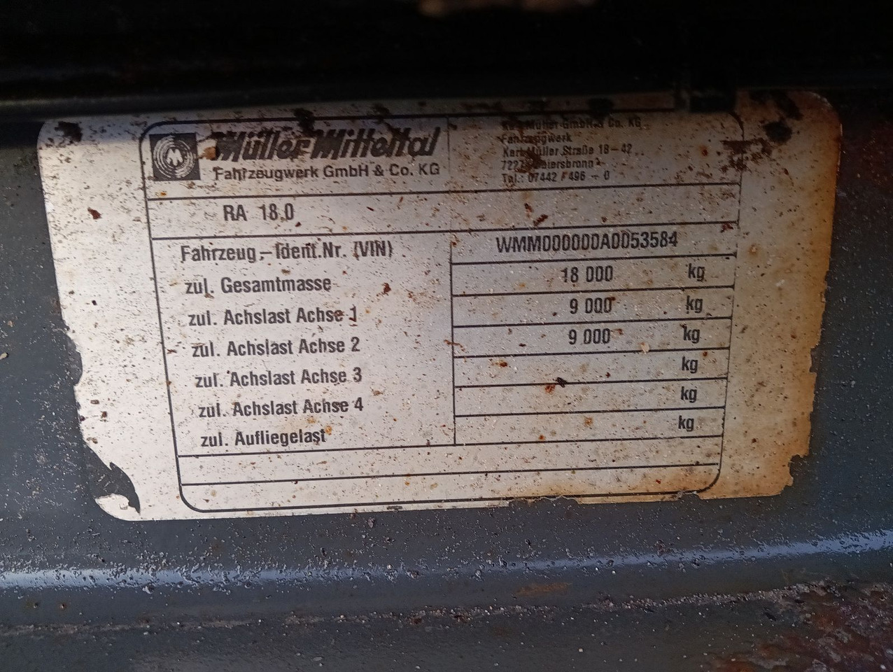 Müller-Mitteltal RA18 Abrollanhänger 7m BPW Trommel TÜV 5/2025 Müller-Mitteltal RA18 Abrollanhänger 7m BPW Trommel TÜV 5/2025 - Прицеп мультилифт/ Бункеровоз: фото 3 Müller-Mitteltal RA18 Abrollanhänger 7m BPW Trommel TÜV 5/2025 Müller-Mitteltal RA18 Abrollanhänger 7m BPW Trommel TÜV 5/2025 - Прицеп мультилифт/ Бункеровоз: фото 3