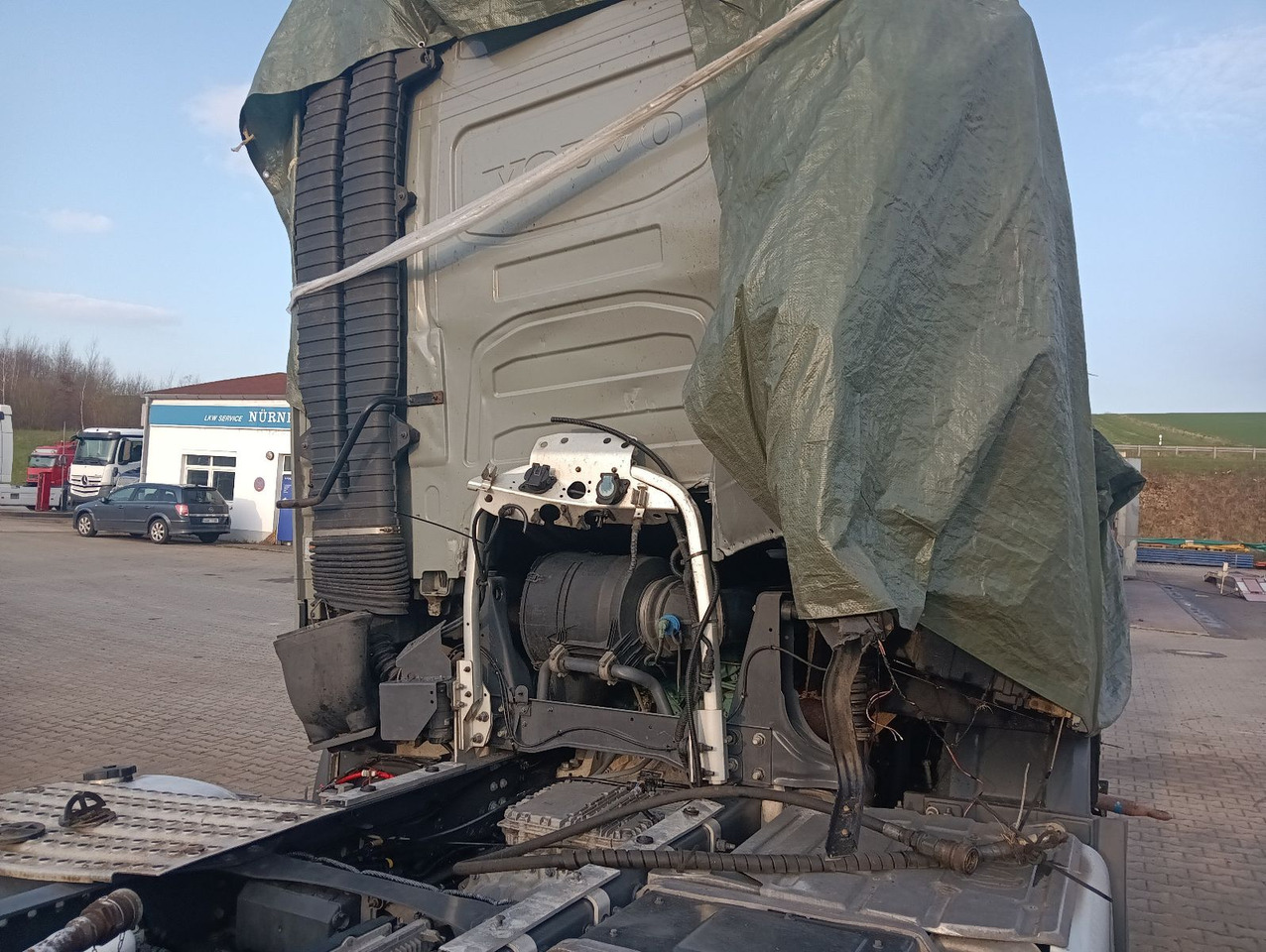 Тягач Volvo FH 500 Globe CRAWLER Hydr.,Luft/Luft Motor läuft: фото 6