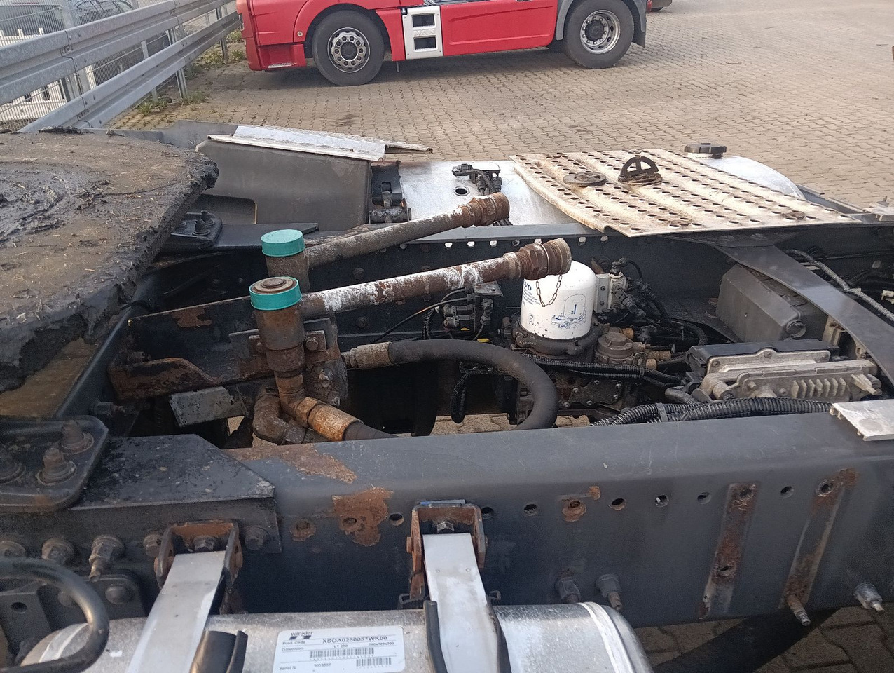 Тягач Volvo FH 500 Globe CRAWLER Hydr.,Luft/Luft Motor läuft: фото 9