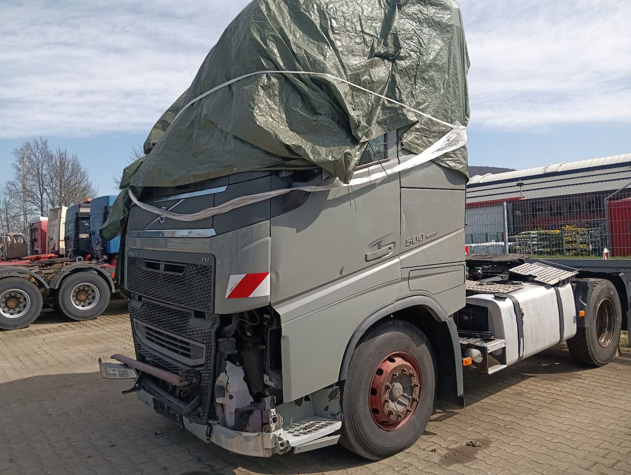 Тягач Volvo FH 500 Globe CRAWLER Hydr.,Luft/Luft Motor läuft: фото 19
