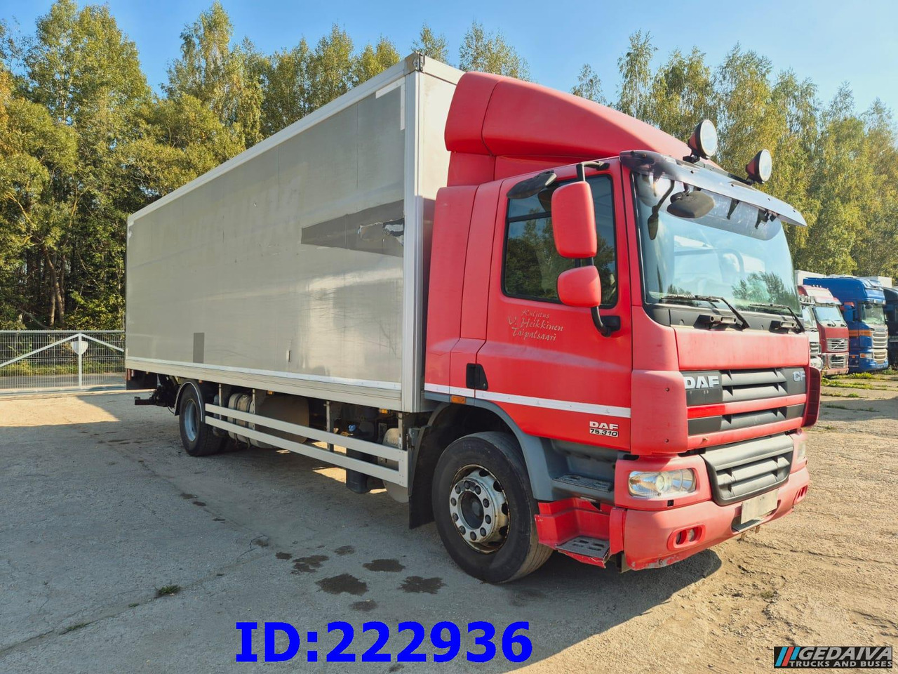 DAF CF 75.310 - Euro5 - Грузовик с закрытым кузовом: фото 5 DAF CF 75.310 - Euro5 - Грузовик с закрытым кузовом: фото 5