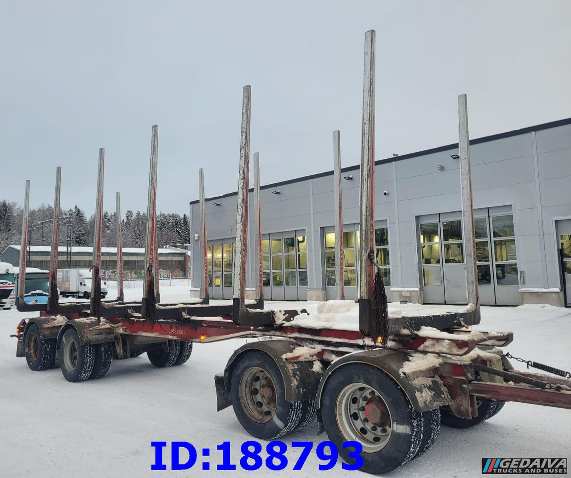 MALKKI RJ4-10200 - 4 Axles - Прицеп лесовоз: фото 1 MALKKI RJ4-10200 - 4 Axles - Прицеп лесовоз: фото 1