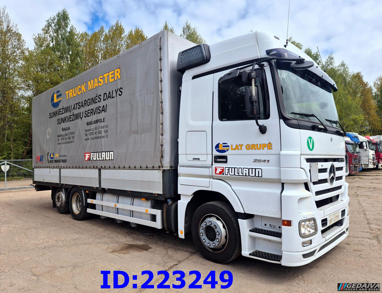 MERCEDES-BENZ Actros 2541 6x2 Retarder Euro5 - Тентованный грузовик: фото 4 MERCEDES-BENZ Actros 2541 6x2 Retarder Euro5 - Тентованный грузовик: фото 4