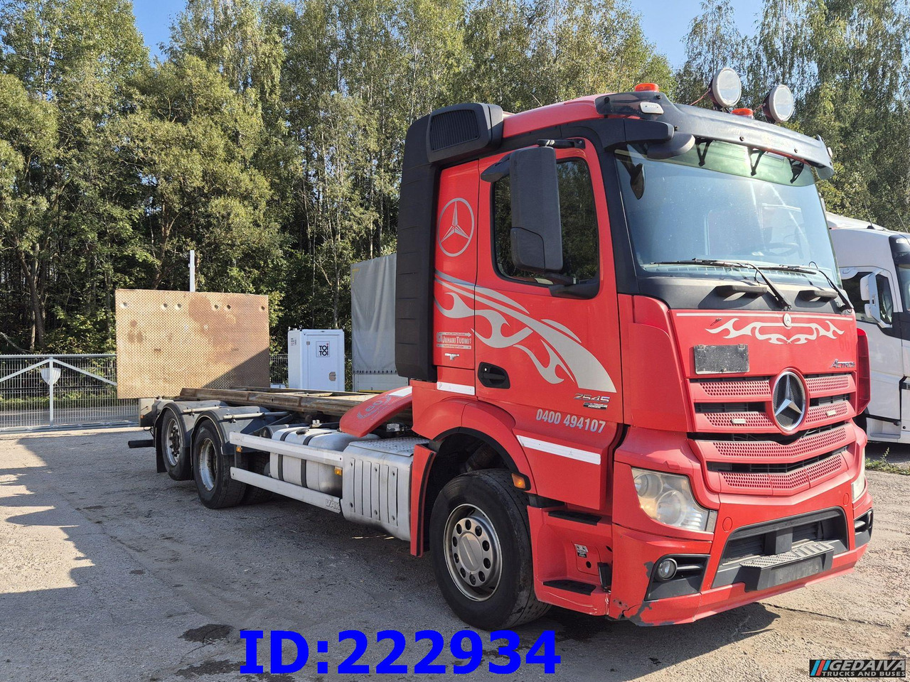 MERCEDES-BENZ Actros 2545 6x2 Euro5 - Грузовик-шасси: фото 3 MERCEDES-BENZ Actros 2545 6x2 Euro5 - Грузовик-шасси: фото 3