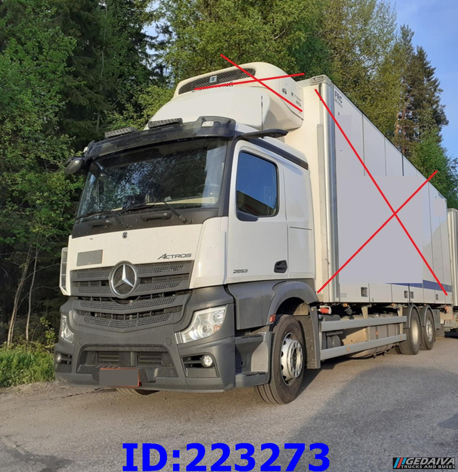 MERCEDES-BENZ Actros 2853 6x2 - Грузовик-шасси: фото 1 MERCEDES-BENZ Actros 2853 6x2 - Грузовик-шасси: фото 1