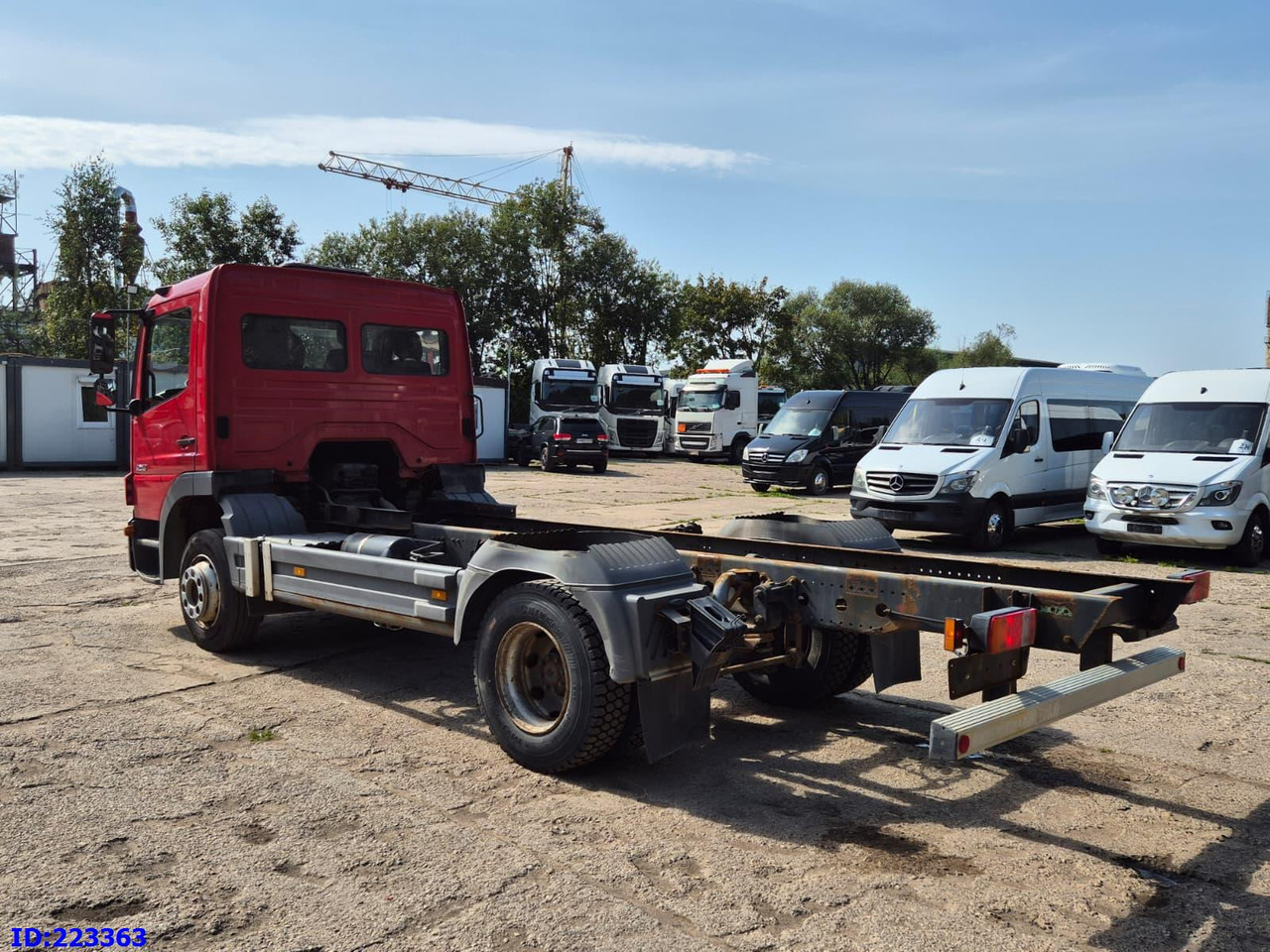 MERCEDES-BENZ Atego 1218 - Full steel - Manual (3 seats) - Грузовик-шасси: фото 4 MERCEDES-BENZ Atego 1218 - Full steel - Manual (3 seats) - Грузовик-шасси: фото 4