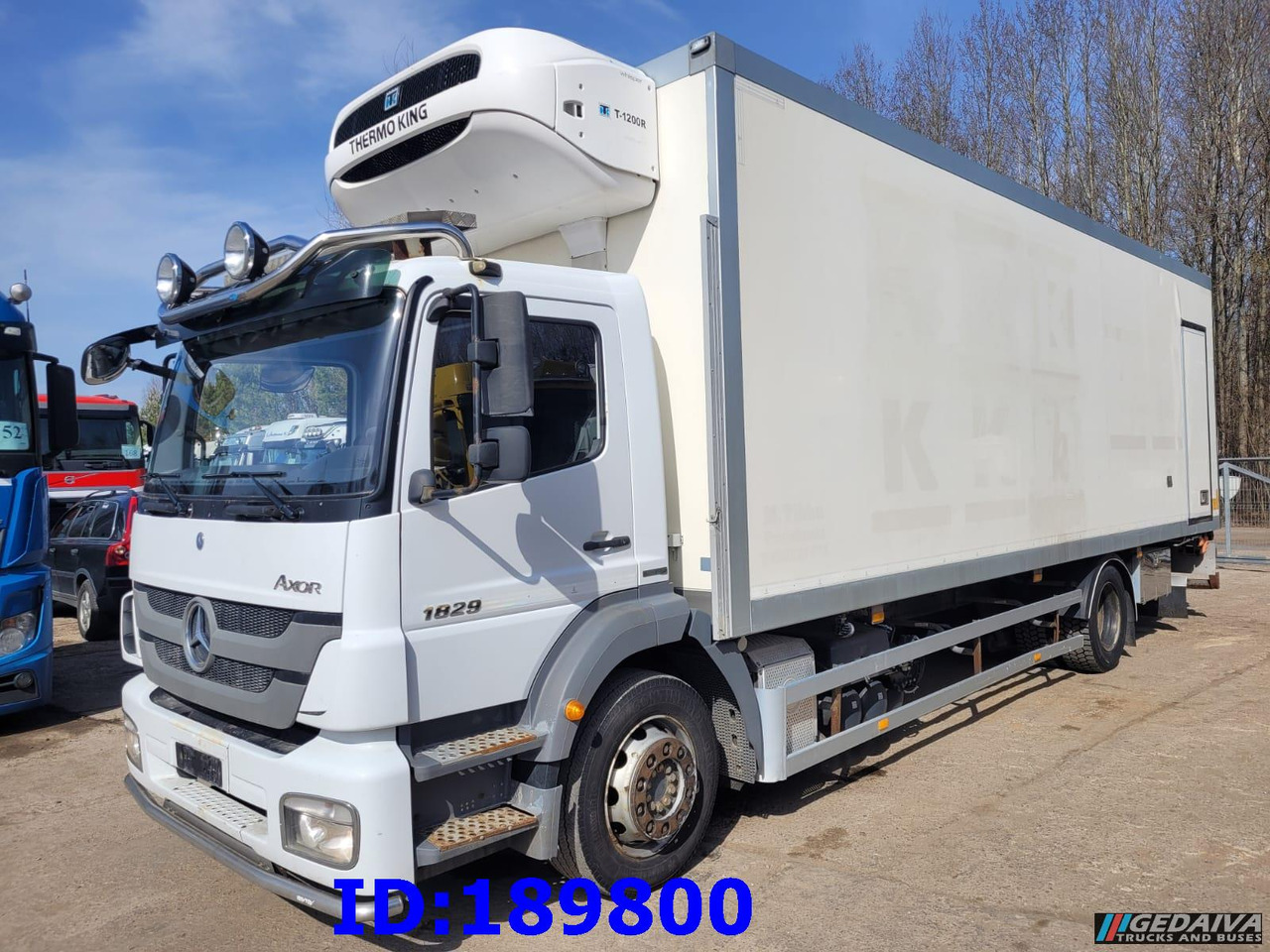 MERCEDES-BENZ Axor 1829 Euro5 Manual + Tail lift - Рефрижератор: фото 1 MERCEDES-BENZ Axor 1829 Euro5 Manual + Tail lift - Рефрижератор: фото 1