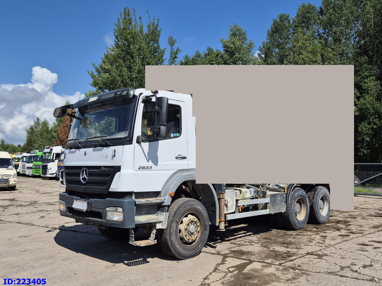 MERCEDES-BENZ Axor 2633 6x4 Full steel - Грузовик-шасси: фото 1 MERCEDES-BENZ Axor 2633 6x4 Full steel - Грузовик-шасси: фото 1