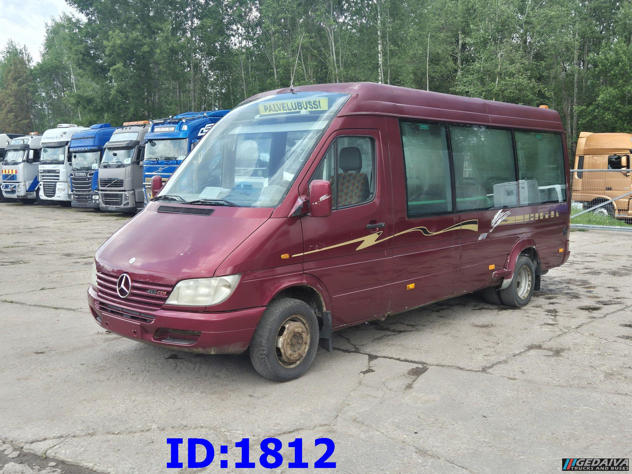 MERCEDES-BENZ Sprinter 413 - 17 Place - Микроавтобус, Пассажирский фургон: фото 4 MERCEDES-BENZ Sprinter 413 - 17 Place - Микроавтобус, Пассажирский фургон: фото 4