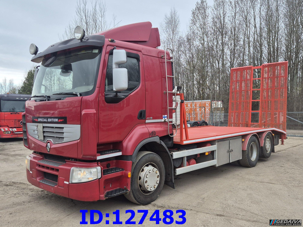 RENAULT Premium 460 6x2 (Steering axel) Euro5 - Грузовик бортовой/ Платформа: фото 1 RENAULT Premium 460 6x2 (Steering axel) Euro5 - Грузовик бортовой/ Платформа: фото 1